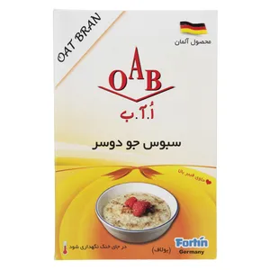 سبوس جو دو سر اُ آ ب مقدار 500 گرم