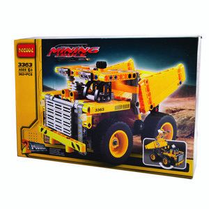 ساختنی دکول طرح ماشین راه سازی مدل mining truck کد 3363