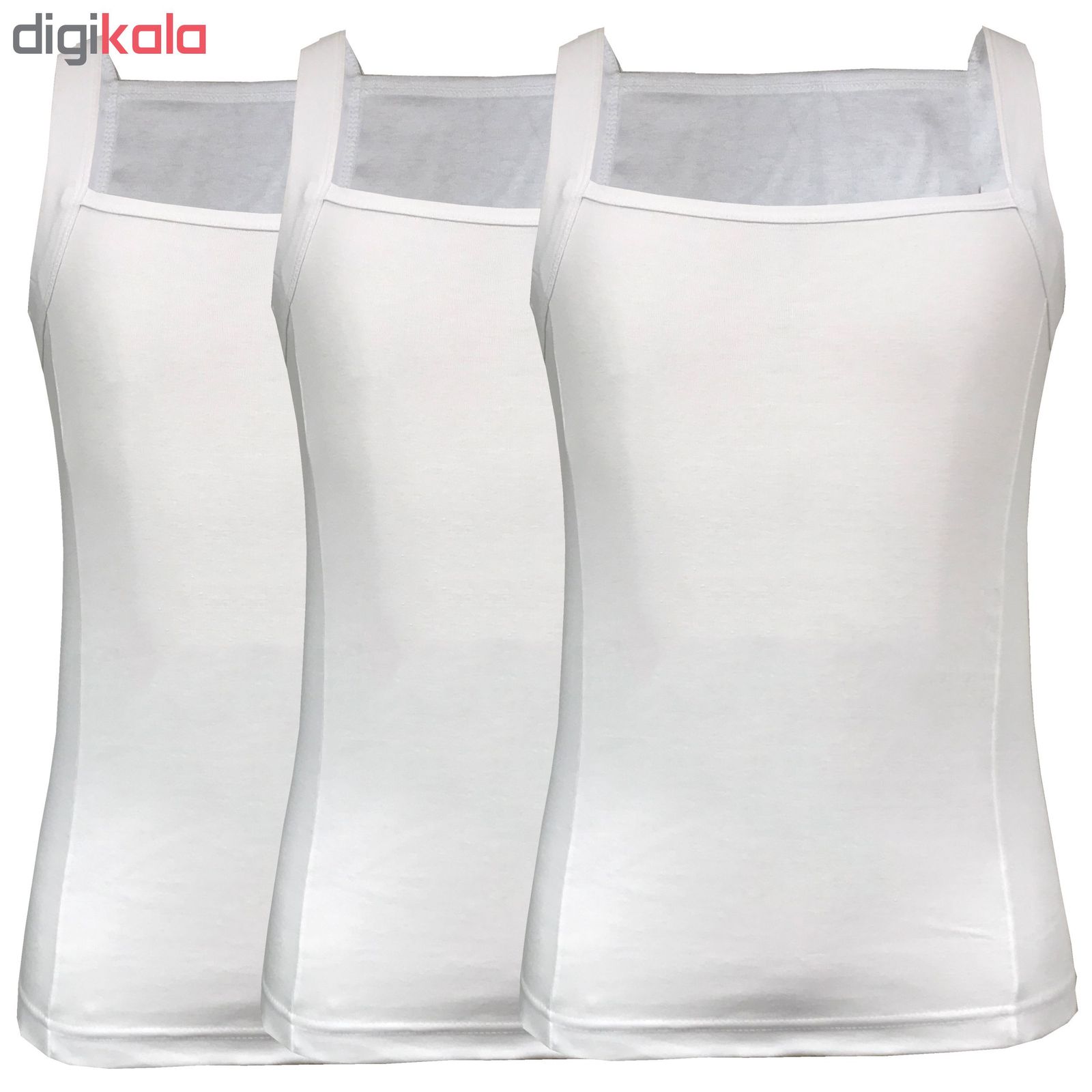 زیرپوش مردانه آریان نخ باف کد 1175 بسته سه عددی - - 3