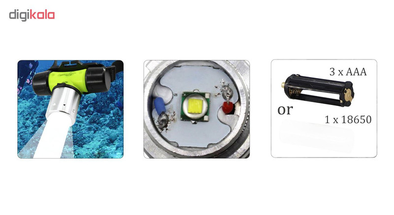 چراغ پیشانی کد LM800