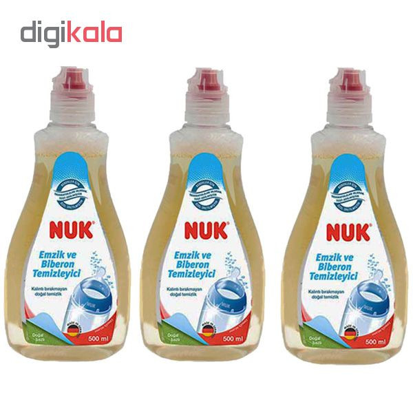 مایع استریل کننده ناک کد S321 حجم 500 میلی لیتر مجموعه 3 عددی