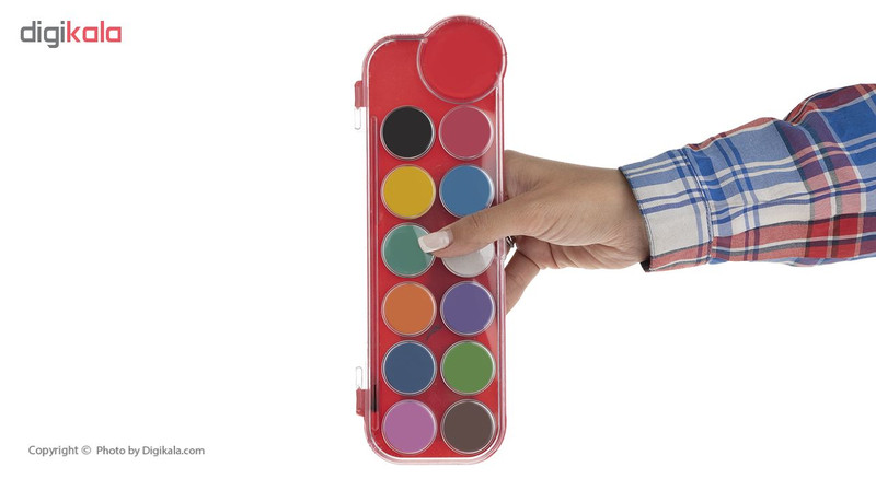 آبرنگ 12 رنگ پییرسز کد 511737