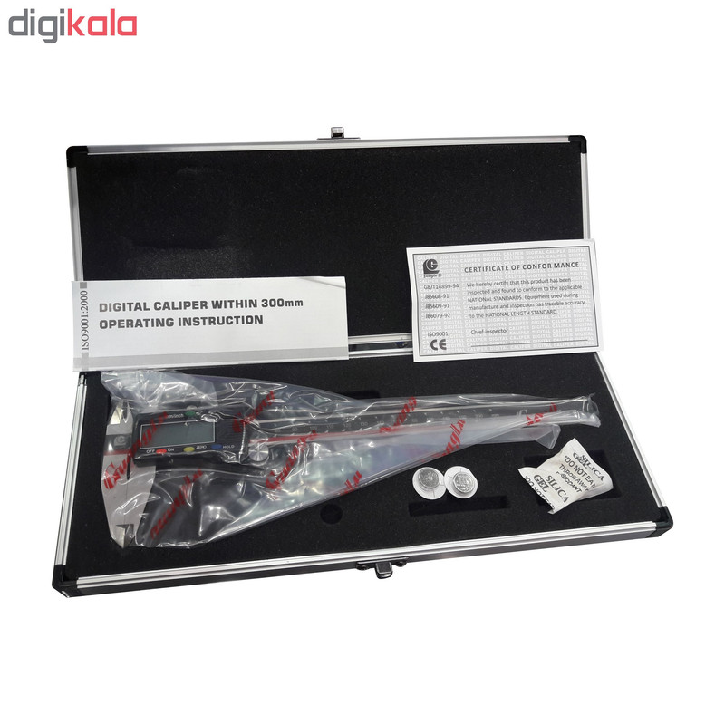 کولیس دیجیتال ال جی مدل Y-161124 گستره 200-0 میلی متر