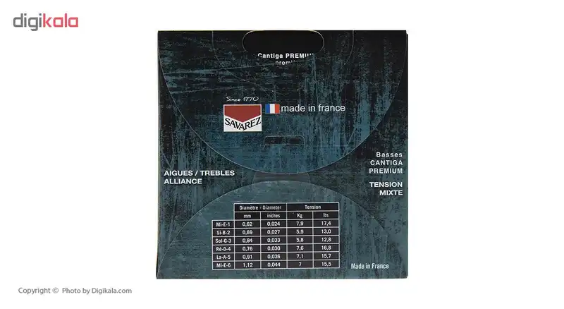 سیم گیتار ساوارز مدل 510ARJP