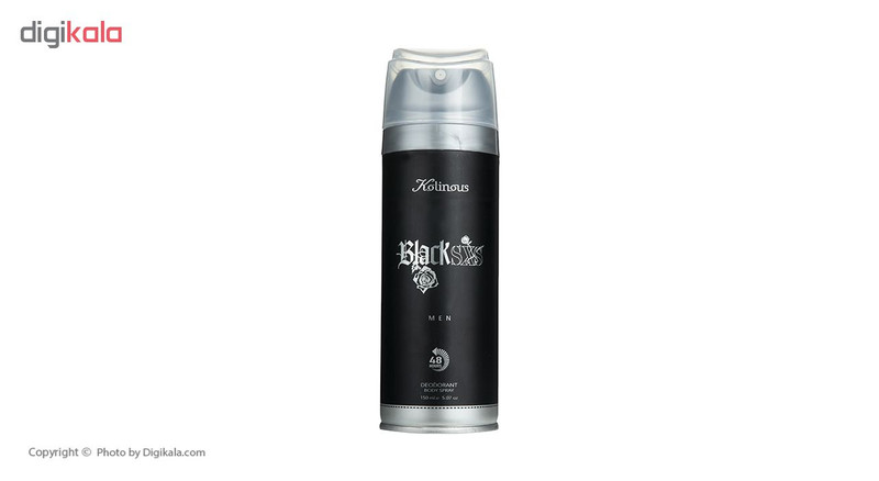 اسپری خوشبو کننده بدن مردانه کلینوس مدل Black xs حجم 150 میلی لیتر اسپری خوشبو کننده بدن مردانه کلینوس مدل Black xs حجم 150 میلی لیتر