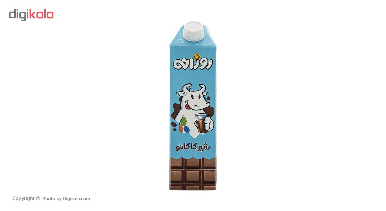 شیر کاکائو روزانه مقدار 1 لیتر بسته 5 عددی