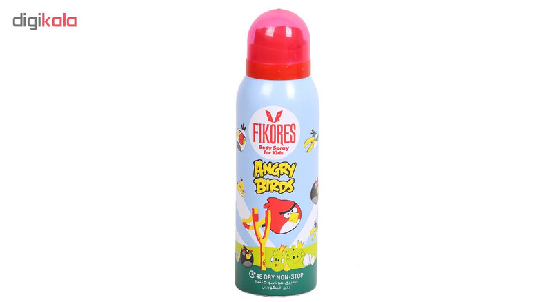 اسپری کودک فیکورس مدل ANGRY BIRDS حجم 125 میلی لیتر