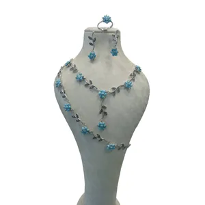 ست نقره زنانه کد SZ105