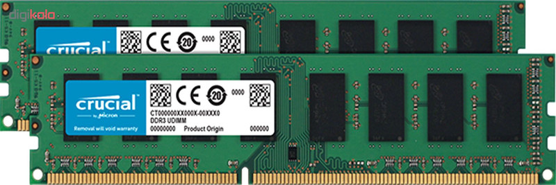 رم دسکتاپ DDR3L تک کاناله 1600 مگاهرتز CL11 کروشیال ظرفیت 4 گیگابایت