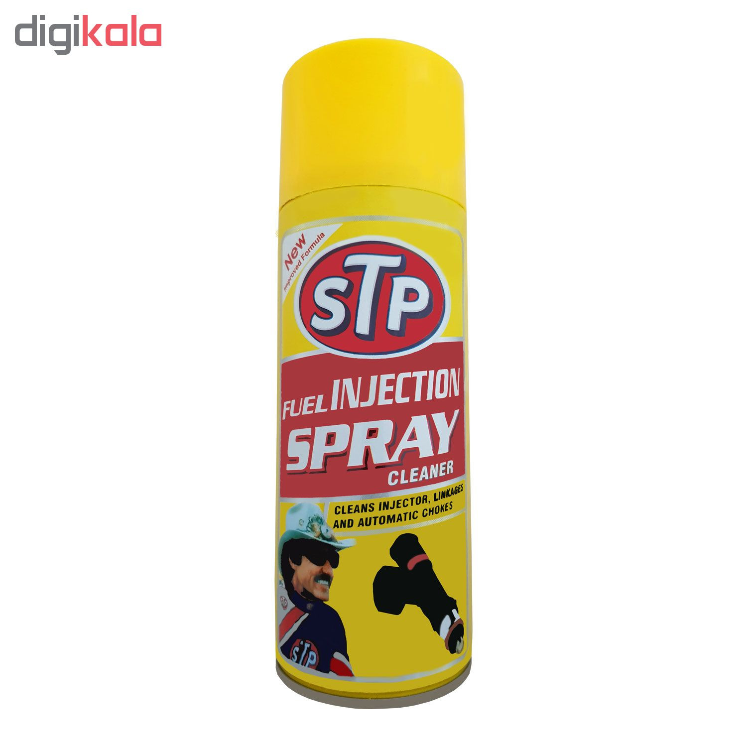 اسپری انژکتورشوی اس تی پی مدل STP01 حجم 450 میلی لیتر