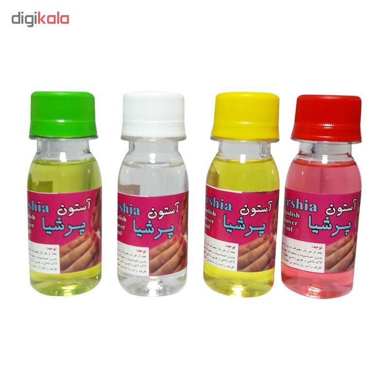 لاک پاک کن پرشیا مدل PR4 حجم 60 میلی لیتر مجموعه 4 عددی لاک پاک کن پرشیا مدل PR4 حجم 60 میلی لیتر مجموعه 4 عددی