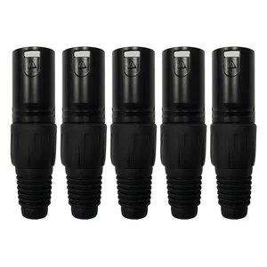 فیش کنون مدل XLR004 M بسته 5 عددی