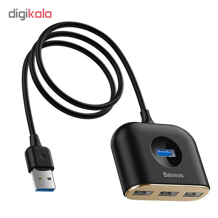 هاب 4 پورت USB 2.0 باسئوس مدل CAHUB-AY