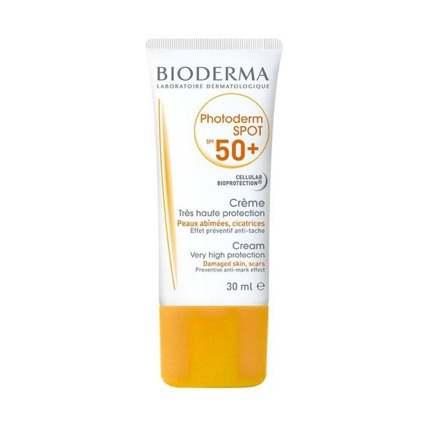 کرم ضد آفتاب بایودرما مدل Photoderm Spot حجم 30 میلی لیتر کرم ضد آفتاب بایودرما مدل Photoderm Spot حجم 30 میلی لیتر