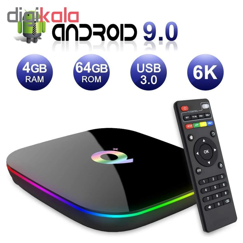 عکس شماره 2 : اندروید باکس کیو پلاس مدل nano classic