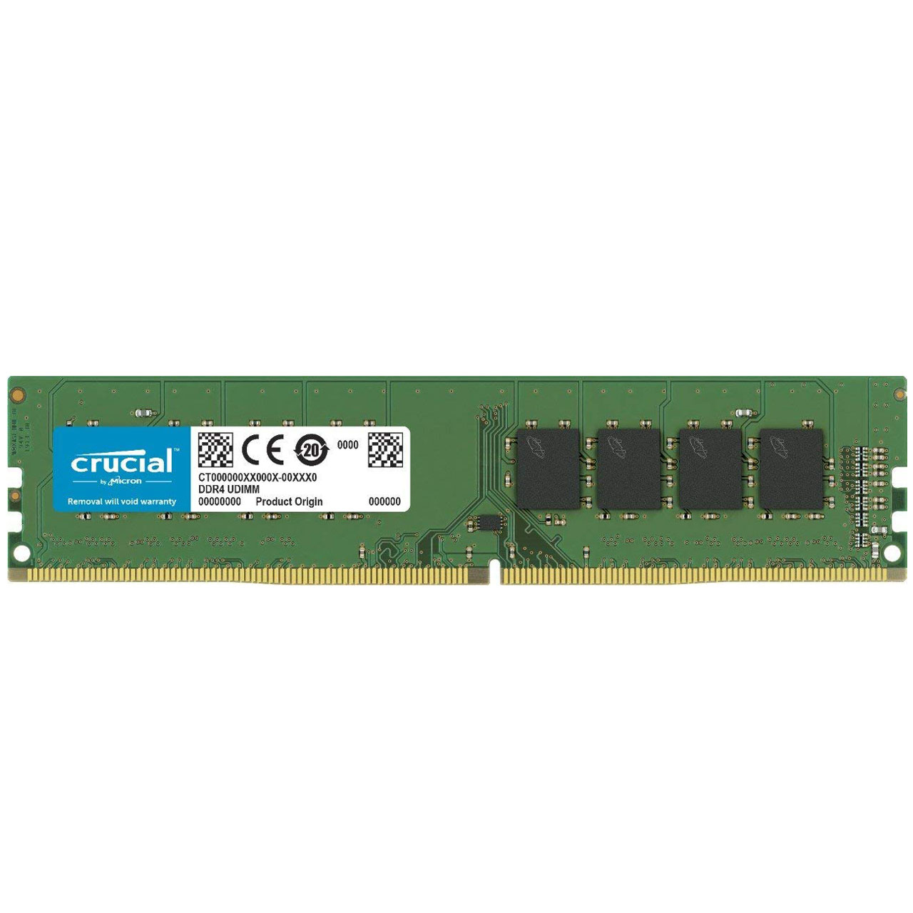 رم دسکتاپ DDR4 تک کاناله 2666  مگاهرتز کروشیال مدل CL17 ظرفیت 8 گیگابایت