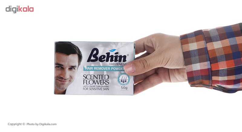 پودر موبر بهین مدل W-M وزن 50 گرم مجموعه 2 عددی