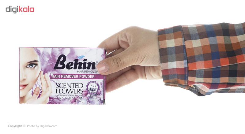 پودر موبر بهین مدل W-M وزن 50 گرم مجموعه 2 عددی