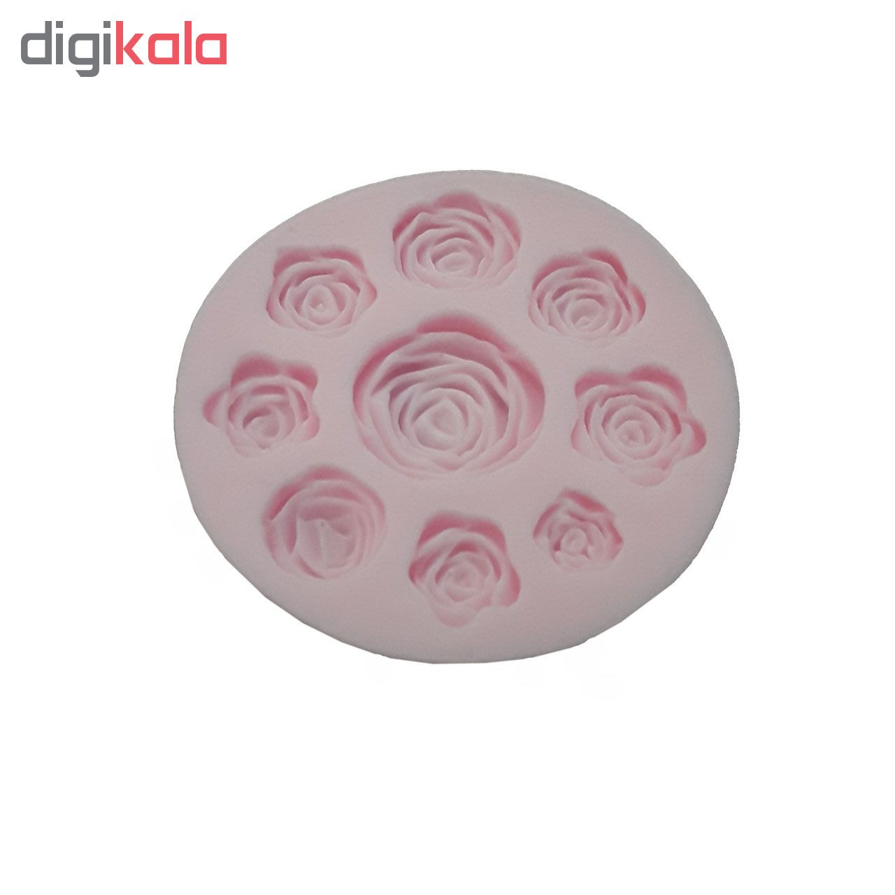 قالب فوندانت طرح گل رز کد 009