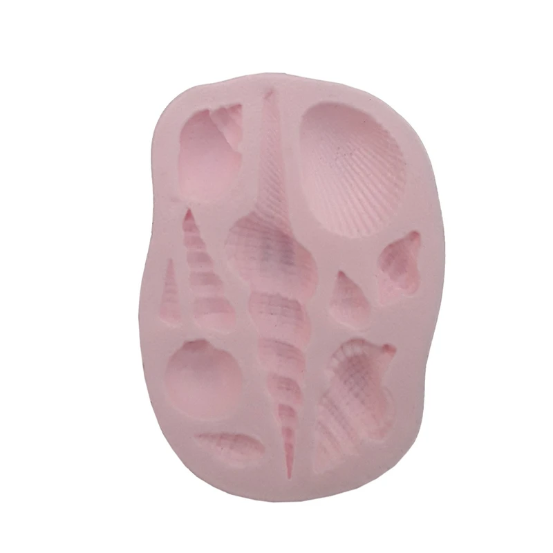 قالب فوندانت طرح صدف دریایی کد s10