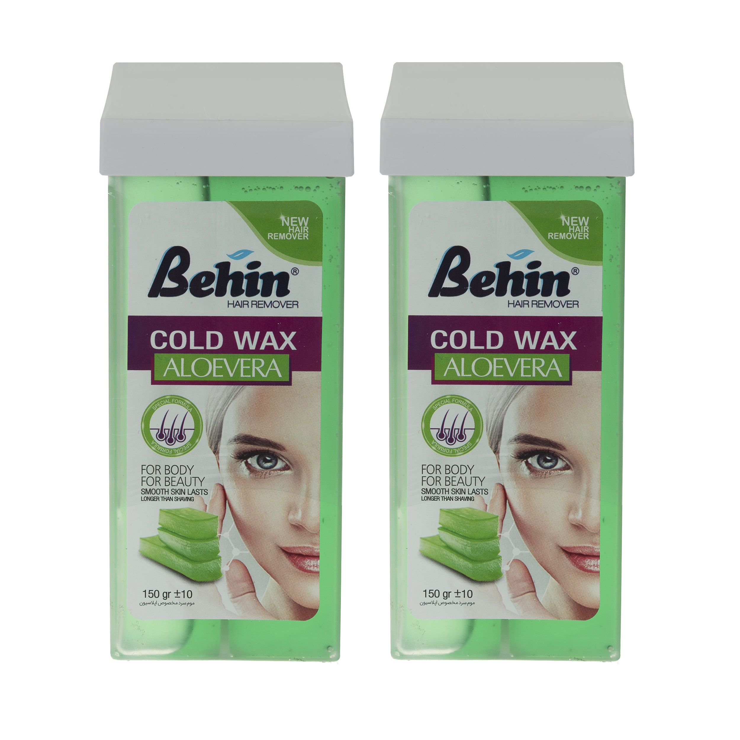 وکس موبر بهین مدل Aloe Vera وزن 150 گرم مجموعه 2 عددی