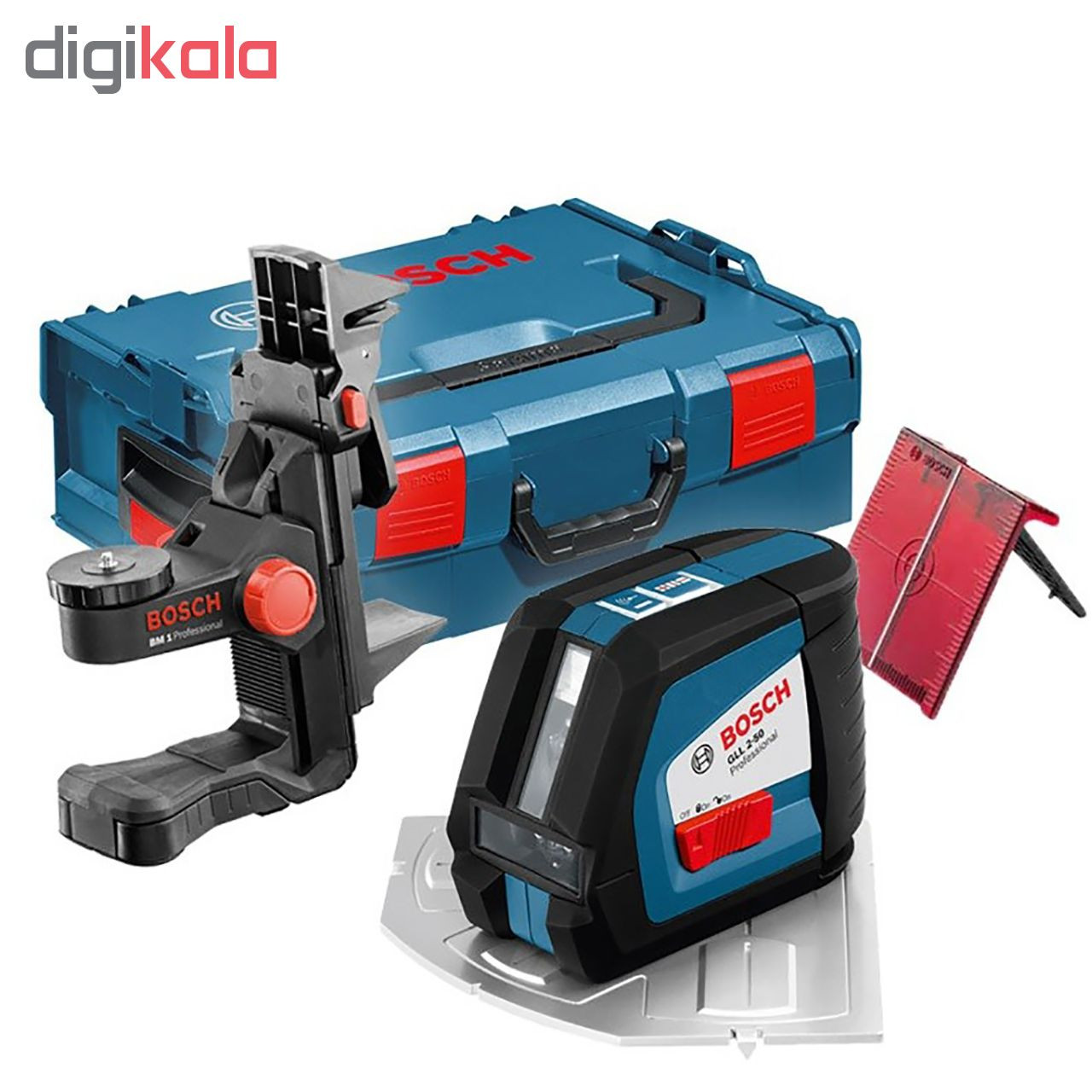 تراز لیزری بوش مدل GLL 2-50 Lbox تراز لیزری بوش مدل GLL 2-50 Lbox