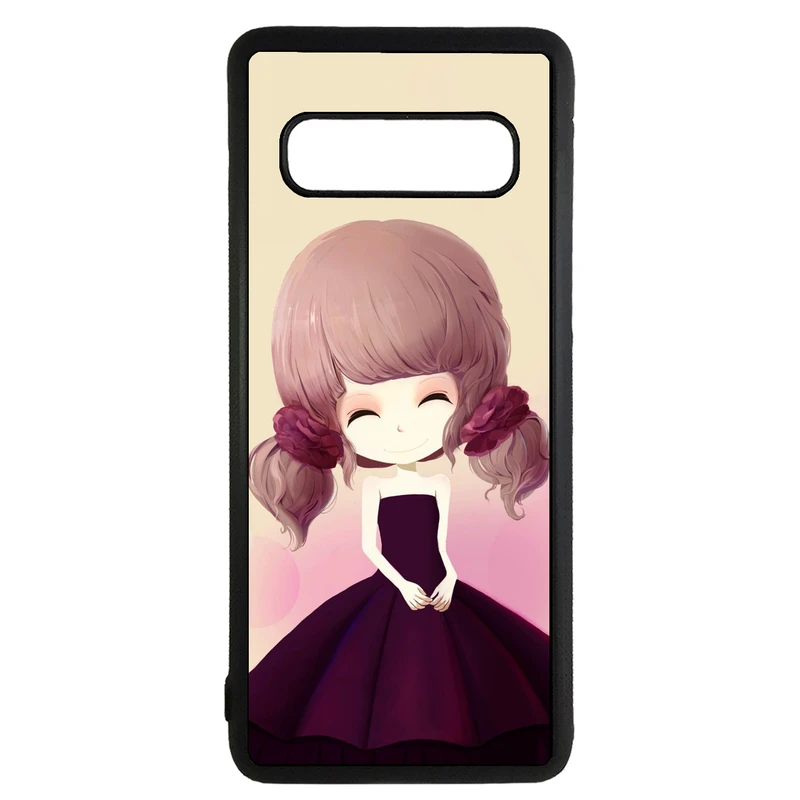 کاور طرح دختر کد 110541094300 مناسب برای گوشی موبایل سامسونگ galaxy s10