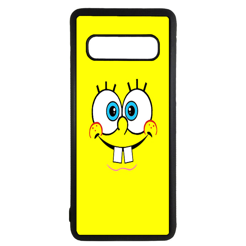 کاور طرح باب اسفنجی کد 110541094300 مناسب برای گوشی موبایل سامسونگ galaxy s10