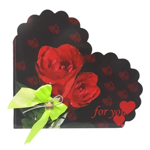 کارت پستال طرح گل کد 4012