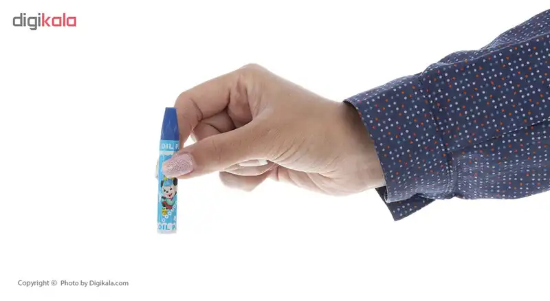 مداد شمعی  12 رنگ ماوس بوی کد 211