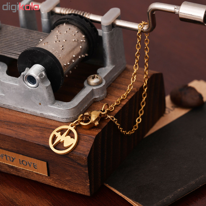 آویز ساعت طرح قلب کد AS1029 آویز ساعت طرح قلب کد AS1029