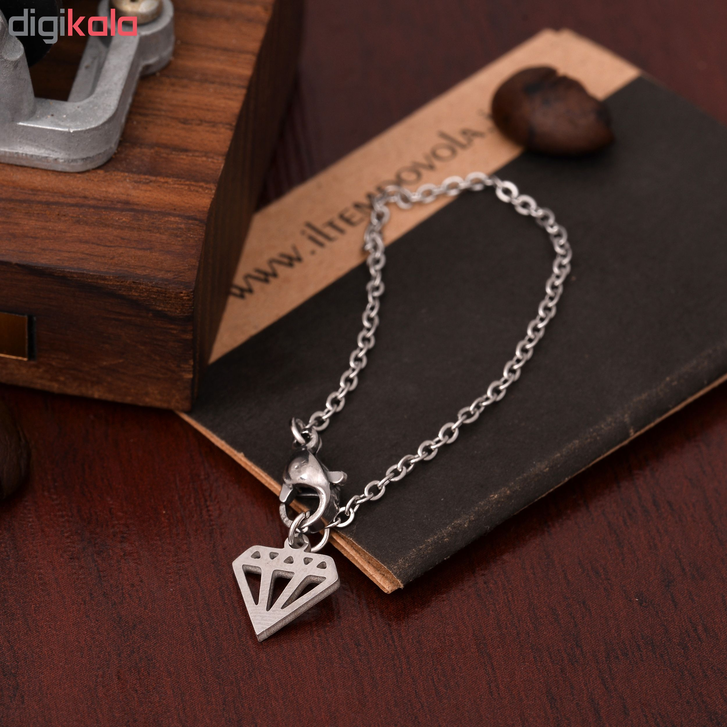 آویز ساعت طرح الماس کد AS1032