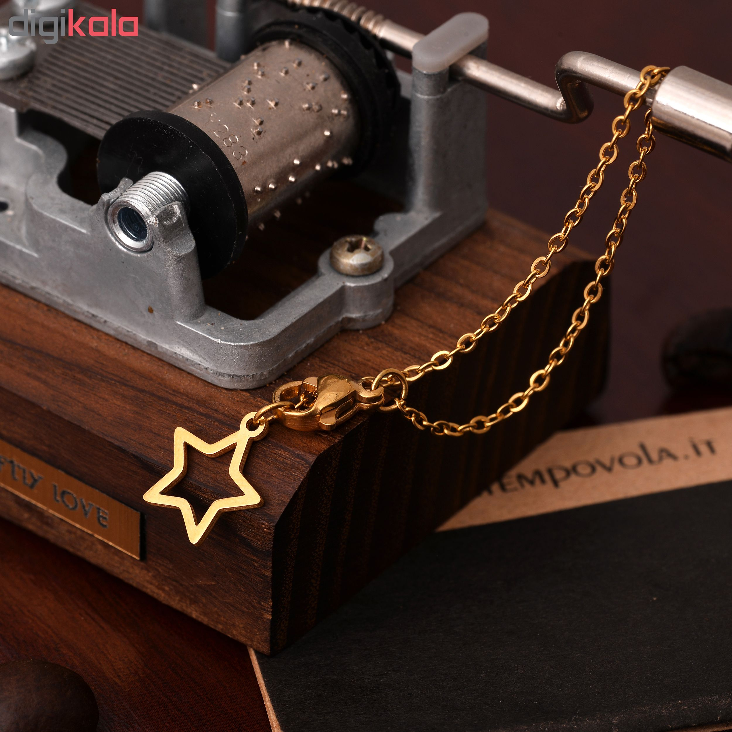 آویز ساعت طرح ستاره کد AS1039