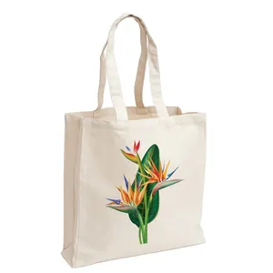 کیف رو دوشی پارچه ای طرح سه گل مدل B5