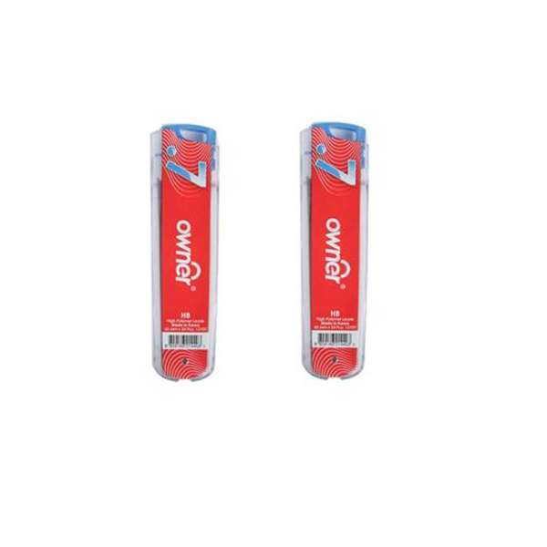 نوک مداد نوکی 0.7 میلیمتری اونر طرح 103105 مدل High Polymer بسته 2 عددی نوک مداد نوکی 0.7 میلیمتری اونر طرح 103105 مدل High Polymer بسته 2 عددی