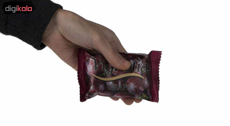 صابون شستشو ویگنولیا مدل Grape وزن 75 گرم مجموعه 12 عددی