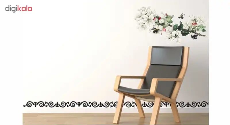 استیکر دیواری طرح شکوفه سیب کد 02