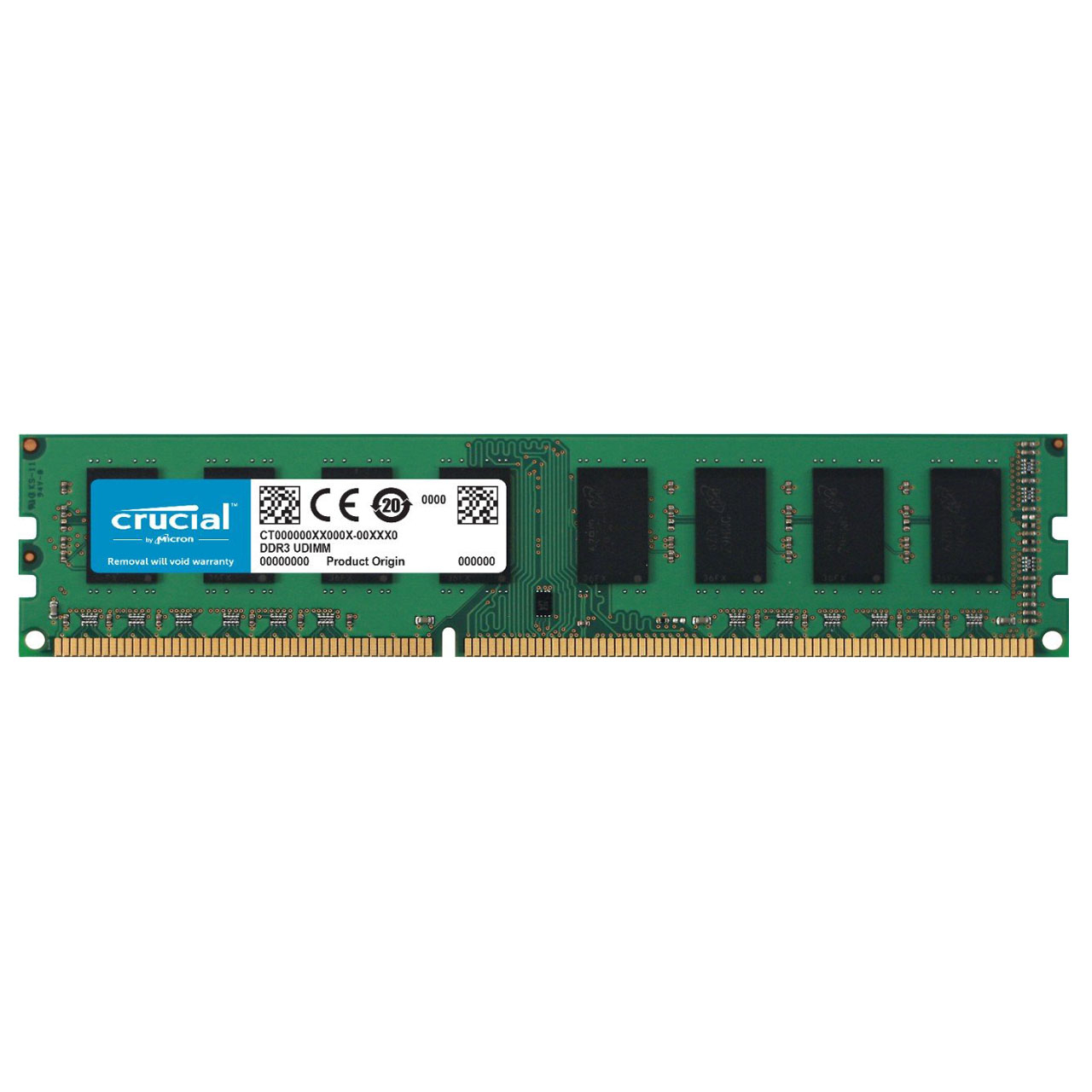 رم دسکتاپ DDR3L تک کاناله 1600 مگاهرتز CL11 کروشیال ظرفیت 4 گیگابایت