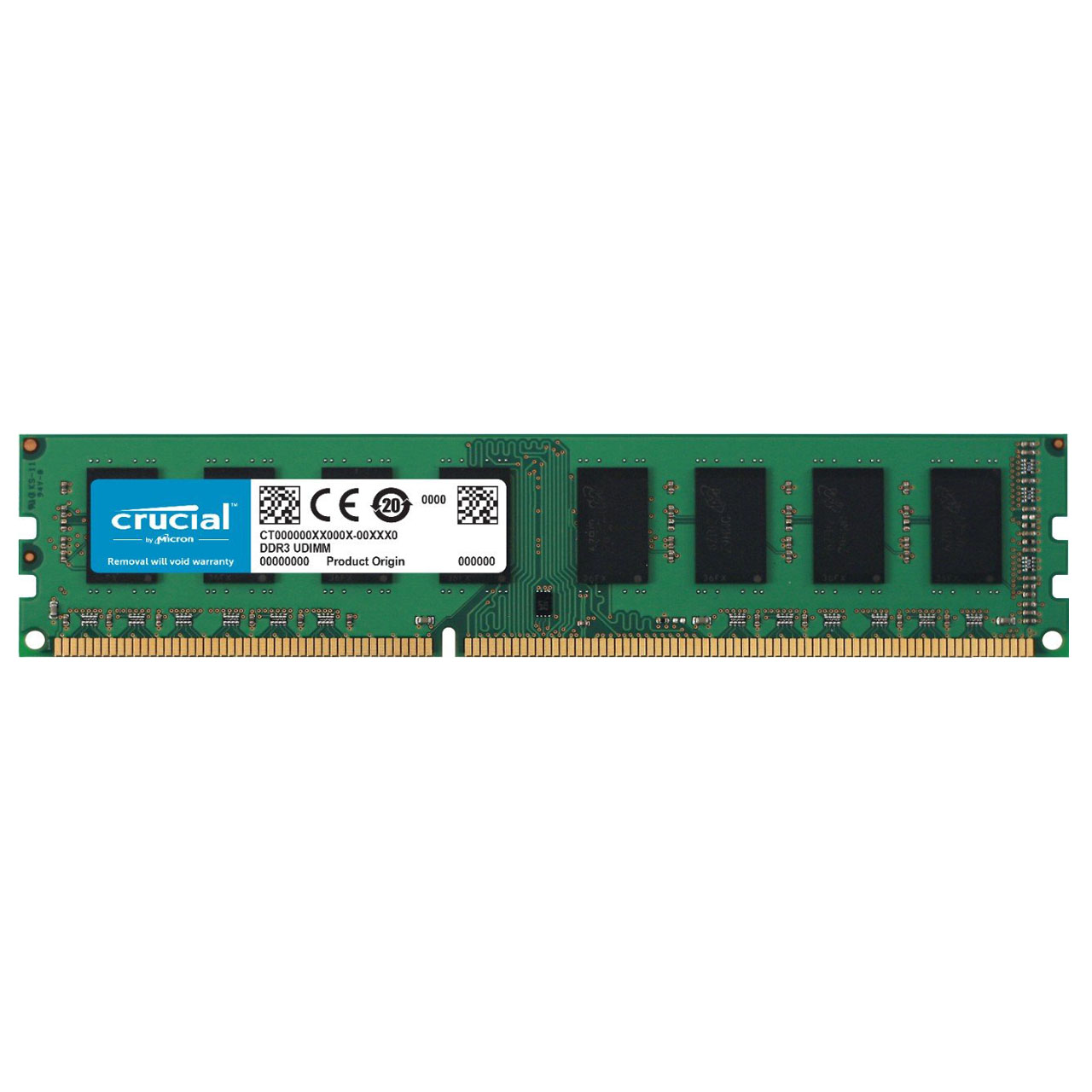 رم دستکتاپ DDR3 تک کاناله 1600 مگاهرتز CL11 کروشیال ظرفیت 8 گیگابایت