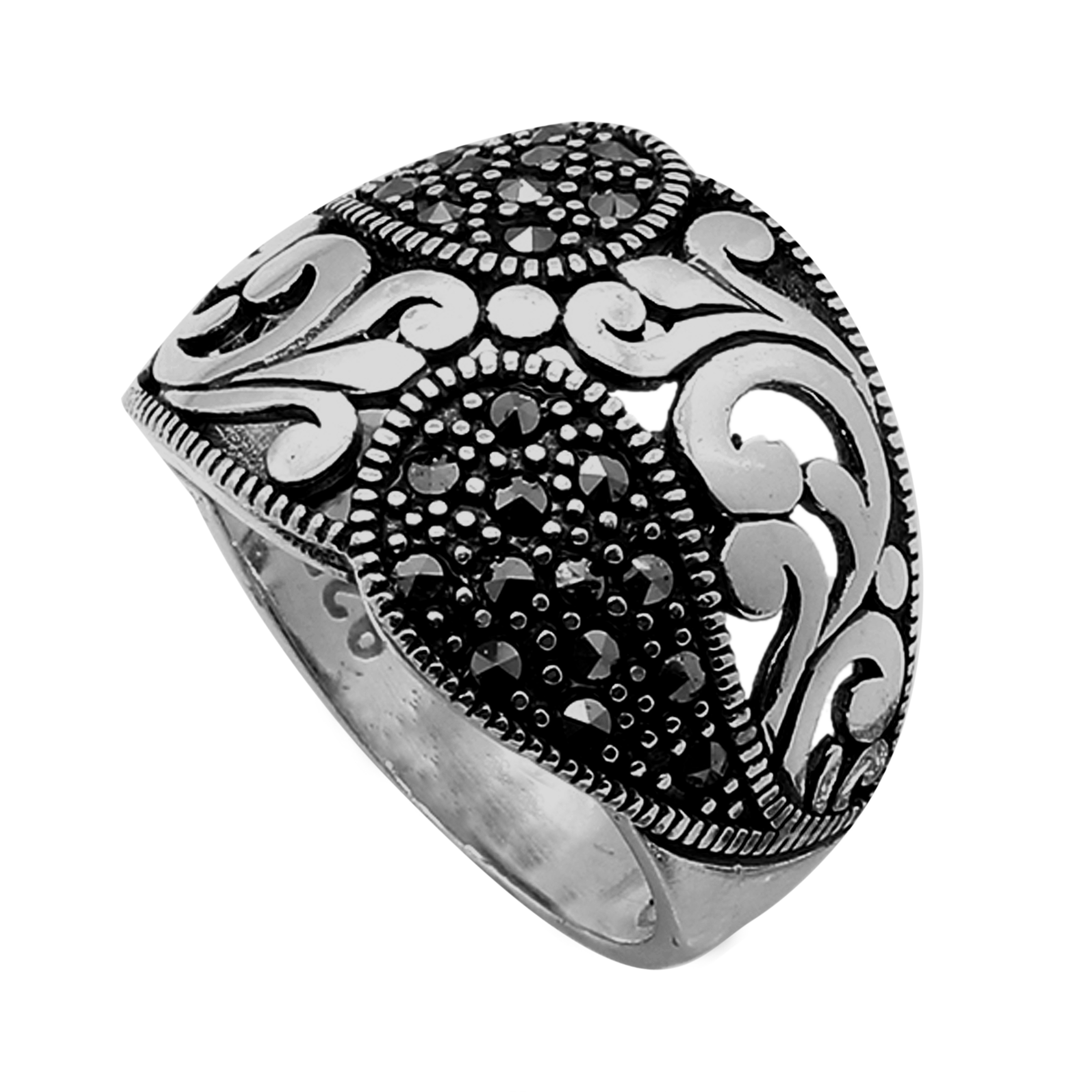 انگشتر نقره زنانه کد Y-377