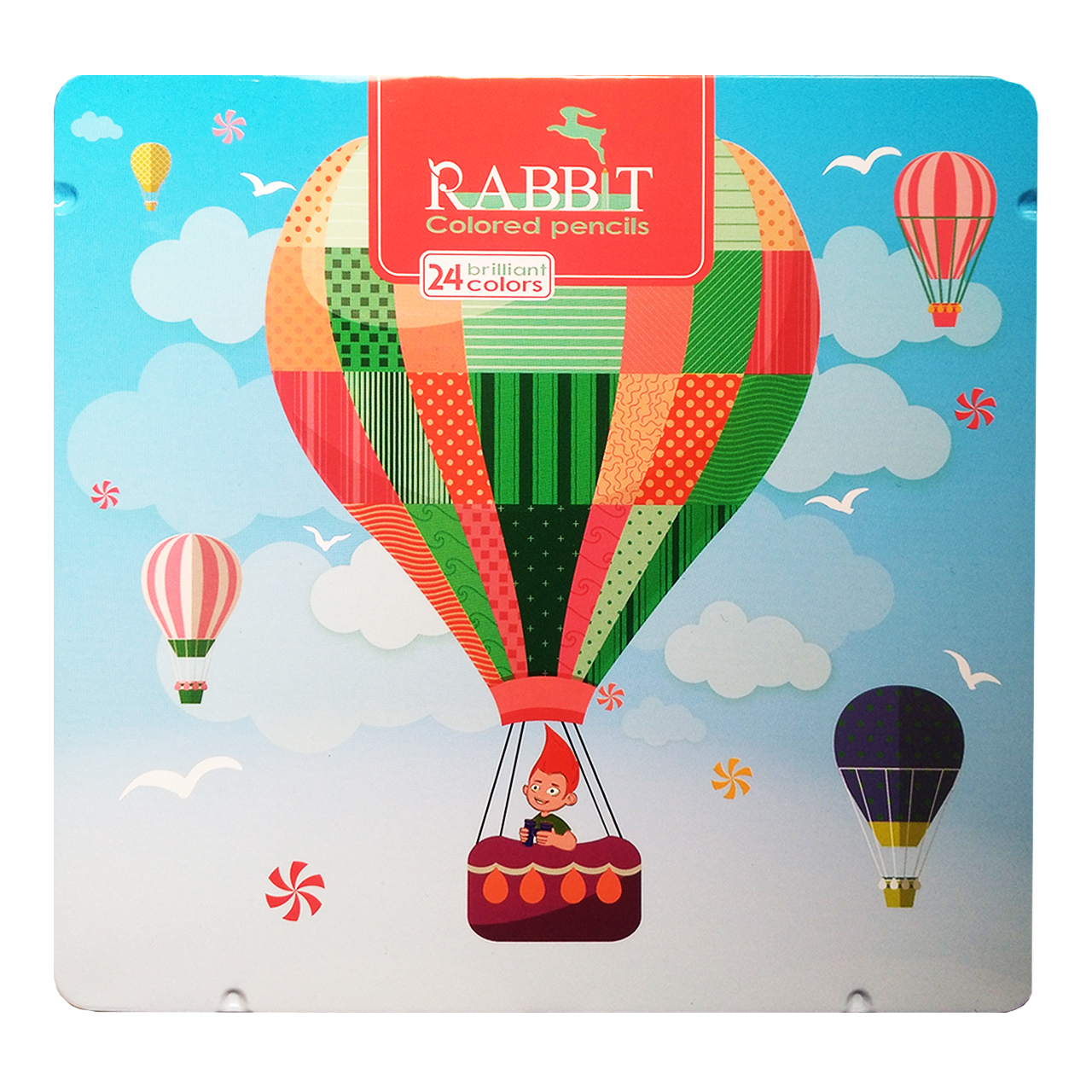 مداد رنگی 24 رنگ ربیت کد RB24