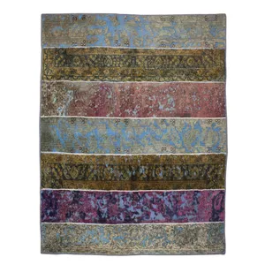 فرش دستباف رنگ شده سه متری کد 9805312