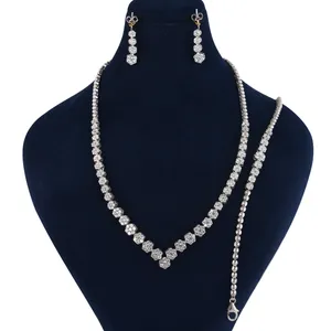 نیم ست نقره زنانه مد و کلاس کد MC-160