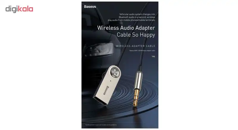 گیرنده بلوتوث موزیک باسئوس مدل BA01