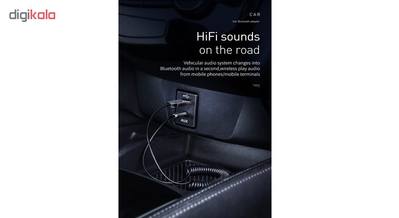 گیرنده بلوتوث موزیک باسئوس مدل BA01