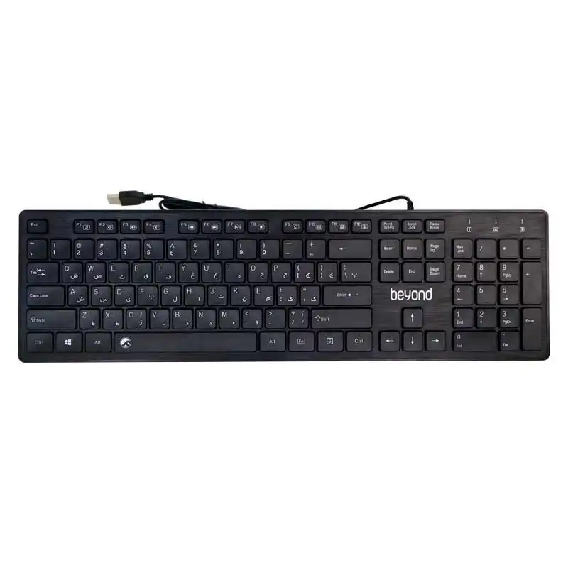 کیبورد بیاند مدل BK-3880 به همراه حروف فارسی
