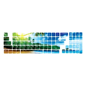 برچسب  حروف فارسی کیبورد گراسیپا طرح طبیعت کد ۱۰۲