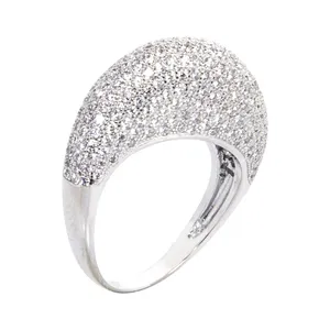 انگشتر نقره زنانه شهر جواهر کد SJ-STR005