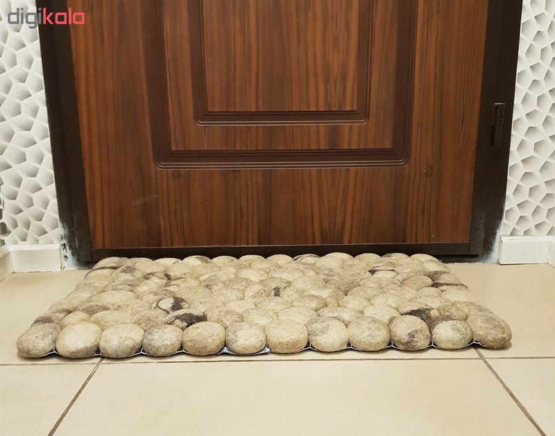 نمد فرش طرح سنگواره مدل 5080 نمد فرش طرح سنگواره مدل 5080