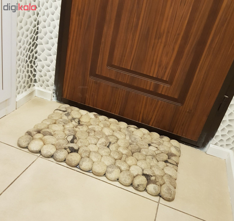 نمد فرش طرح سنگواره مدل 5080 نمد فرش طرح سنگواره مدل 5080